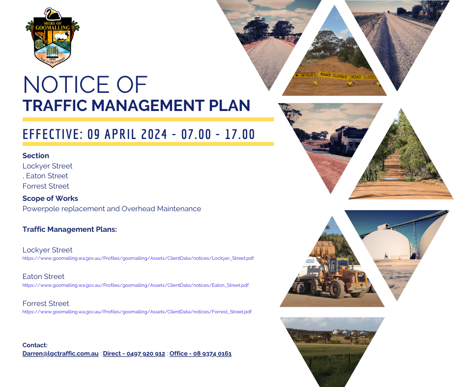 Traffic Management Plan - 09-04-2024