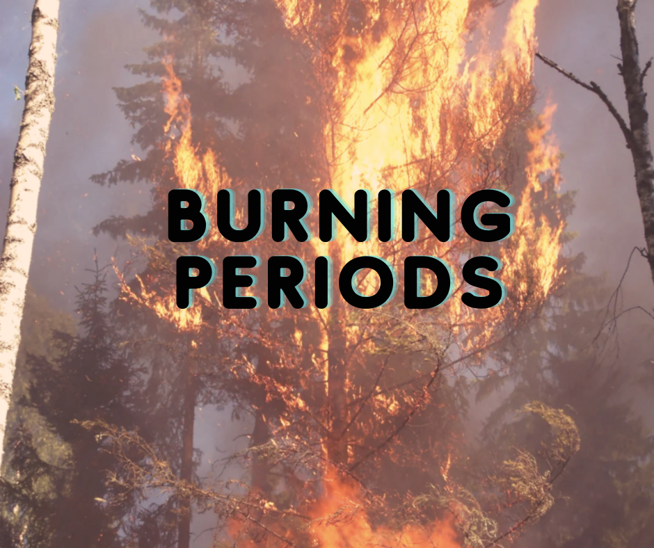 RESTRICTED BURNING PERIOD has been postponed