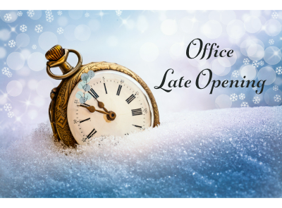 Office Opening Late