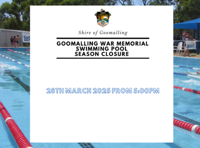 Swimming Pool Season Closure